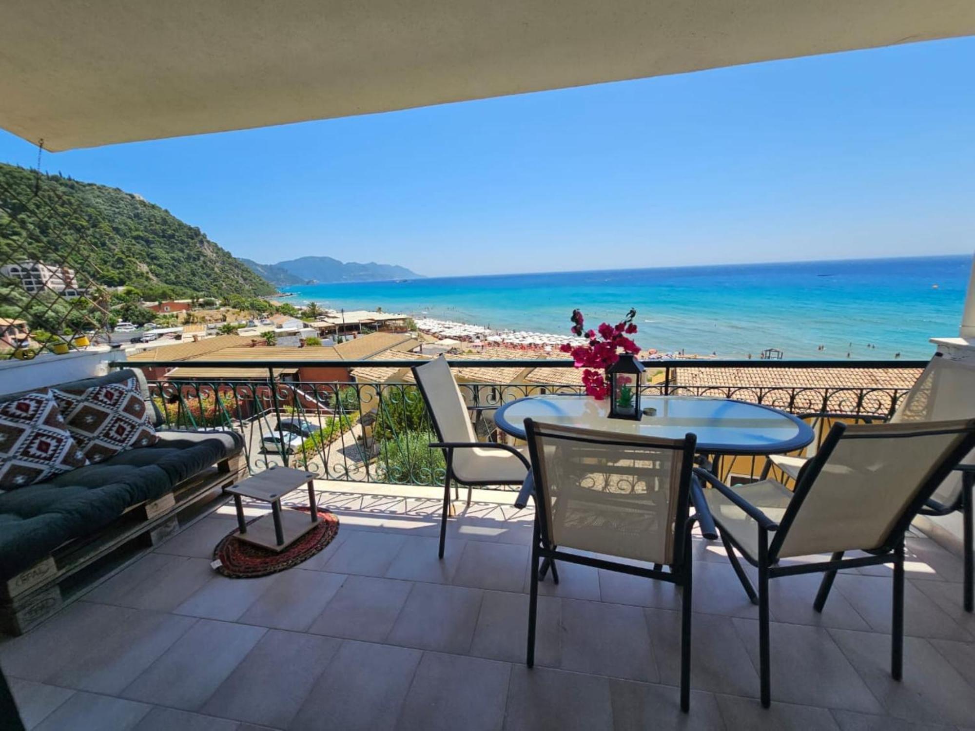 Corfu Glyfada Beach Apartments Eksteriør bilde